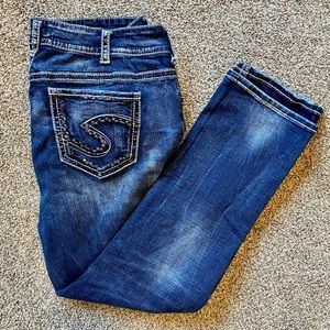 Women’s Plus Silver Jeans
